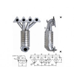 Magnaflow Catalytic Converter for HYUNDAI KIA