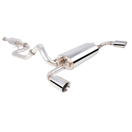  XFORCE exhaust systems XFORCE 76 mm Cat-Back System for MAZDA 3 2008-2013 MPS (BL) MAZDASPEED | races-shop.com
