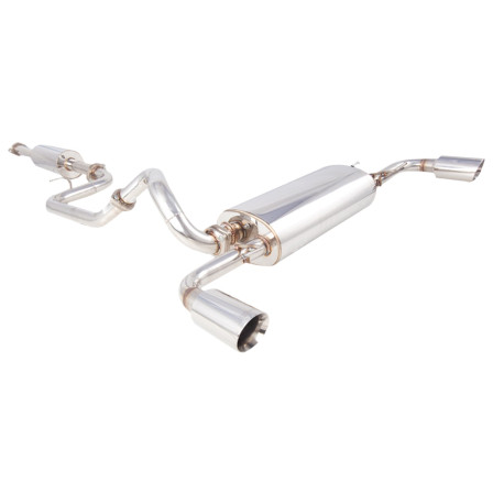  XFORCE exhaust systems 2.5" Cat-Back System for MAZDA 3 2010-2013 SP25 HATCH | races-shop.com