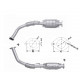 Direc fit CAT and DPF Magnaflow Magnaflow Catalytic Converter for HYUNDAI | races-shop.com