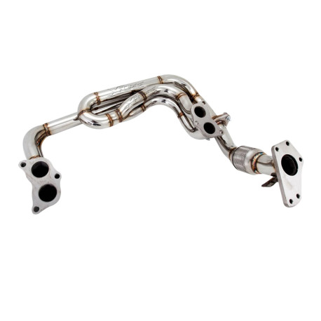Exhaust manifolds 1"3/4 Header TRI-Y and up-pipe for SUBARU FORESTER 1997-2008 SF SG GT | races-shop.com