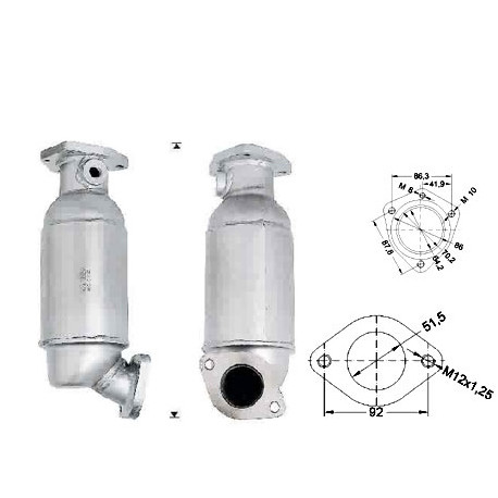 Direc fit CAT and DPF Magnaflow Magnaflow Catalytic Converter for HYUNDAI | races-shop.com