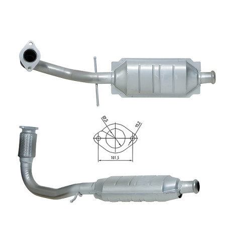 Direc fit CAT and DPF Magnaflow Magnaflow Catalytic Converter for HYUNDAI | races-shop.com