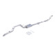  XFORCE exhaust systems XForce 3" Turbo-Back System + High-Flow Catalytic Converter | races-shop.com