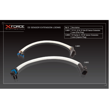 Oxygen sensors and adapters O2 Sensor Extention Loom-Square Plug | races-shop.com