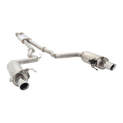 XForce 3" Cat-Back System + Round Varex Mufflers for FORD MUSTANG 2015-2017 GT FASTBACK 5.0L