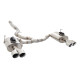  XFORCE exhaust systems 3" Cat-Back System with Varex Mufflers (VALVED SYSTEM) for SUBARU IMPREZA 2011-2014 WRX SEDAN (G3) S2 | races-shop.com