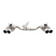  XFORCE exhaust systems 3" Cat-Back System with Varex Mufflers (VALVED SYSTEM) for SUBARU IMPREZA 2011-2014 WRX SEDAN (G3) S2 | races-shop.com