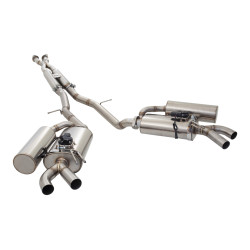 XForce 2.5" Cat-Back System + Varex Mufflers for KIA STINGER 2017- GT 3.3L V6 TWIN TURBO RWD