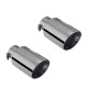 XFORCE exhaust systems XForce 4" Tips for FORD FOCUS 2013-2018 ST, black | races-shop.com
