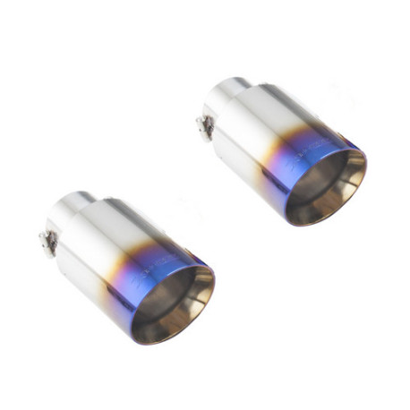  XFORCE exhaust systems XForce 4" Tips for FORD FOCUS 2013-2018 ST, blue | races-shop.com