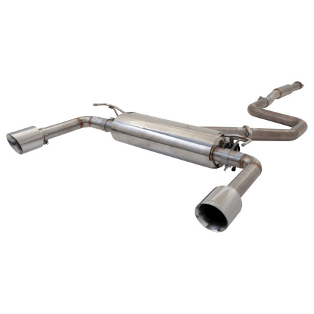  XFORCE exhaust systems 3" Cat-Back System with Varex Muffler for HYUNDAI I30 2018- N PERFORMANCE 2.0L TURBO | races-shop.com