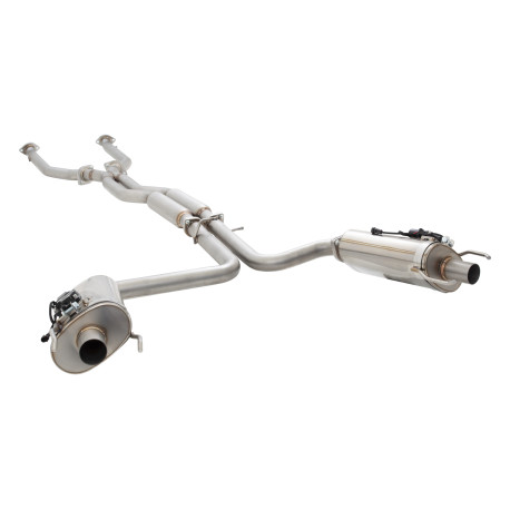 XFORCE exhaust systems 2.5" Cat-Back System with Varex Mufflers for LEXUS IS 2007-2014 F | races-shop.com