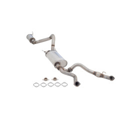 3" Cat-Back System for TOYOTA LANDCRUISER 1998-2007 100 Series V8 Wagon