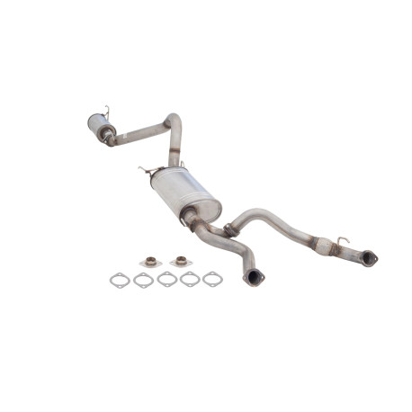  XFORCE exhaust systems 3" Cat-Back System for TOYOTA LANDCRUISER 1998-2007 100 Series V8 Wagon | races-shop.com