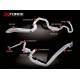  XFORCE exhaust systems XForce 3" Turbo-Back System (track only) for TOYOTA LANDCRUISER 1990-1998 80 Series TD Wagon | races-shop.com