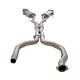  XFORCE exhaust systems XForce 3" Twin Cat-Back System + Varex Mufflers for CHEVROLET CAMARO 2016- SS GEN 6 | races-shop.com