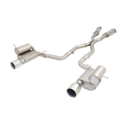 3" Twin Cat-Back System for JEEP GRAND CHEROKEE 2011-2017 SRT8 6.4L