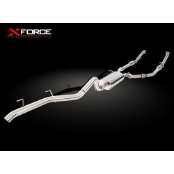 2.5" Turbo-Back System with Catalytic Converters (track only) for TOYOTA LANDCRUISER 2007-2016 200 Series V8 TD
