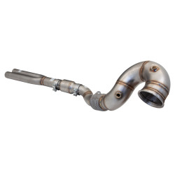 4"-3" Downpipe with High-Flow Catalytic Converter (track only)
