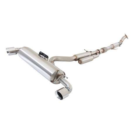  XFORCE exhaust systems 3" Cat-Back System with Varex Muffler for TOYOTA YARIS 2021- GR | races-shop.com
