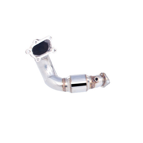 Down pipes and dump pipes 3″ Downpipe with High-Flow Catalytic Converter (track only) for MAZDA 3 2008-2013 MPS (BL) MAZDASPEED | races-shop.com