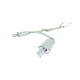  XFORCE exhaust systems XForce 2.25" Cat-Back System for LEXUS IS 2009-2013 IS350 SEDAN | races-shop.com