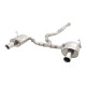  XFORCE exhaust systems XForce 3" Cat-Back System for SUBARU FORESTER 2009-2012 | races-shop.com