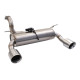 XFORCE exhaust systems XForce 2.5" Axle-Back System + Varex Muffler for JEEP WRANGLER 2018- JL ERB 3.6L V6 | races-shop.com