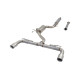  XFORCE exhaust systems XForce 3" Cat-Back System + Varex Muffler for VOLKSWAGEN GOLF 2021- GTI MK8 | races-shop.com
