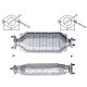 Direc fit CAT and DPF Magnaflow Magnaflow Catalytic Converter for KIA | races-shop.com
