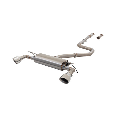  XFORCE exhaust systems 3" Cat-Back System with Varex Muffler for HYUNDAI I30 2021- N PDe.4 2.0L Turbo | races-shop.com