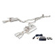  XFORCE exhaust systems 2.5" Twin Cat-Back System with Varex Mufflers | races-shop.com