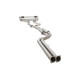  XFORCE exhaust systems XForce 2.5" Twin Cat-Back System Varex Muffler for BMW M3 2014-2019 F80 | races-shop.com