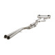  XFORCE exhaust systems XForce 2.5" Twin Cat-Back System Varex Muffler for BMW M3 2014-2019 F80 | races-shop.com
