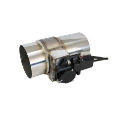 Electronic exhaust I-Pipe Cutout Valve with remote control 89mm