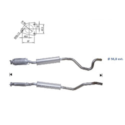 Magnaflow Catalytic Converter for LAND ROVER