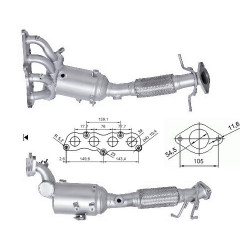 Magnaflow Catalytic Converter for MAZDA