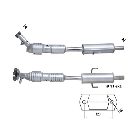 Direc fit CAT and DPF Magnaflow Magnaflow Catalytic Converter for MAZDA | races-shop.com