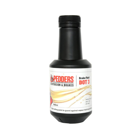 Pedders brakes Pedders PBF05D3 DOT 3 Brake Fluid. 500ml | races-shop.com