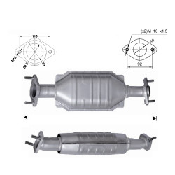 Magnaflow Catalytic Converter for MAZDA
