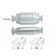 Direc fit CAT and DPF Magnaflow Magnaflow Catalytic Converter for MAZDA | races-shop.com