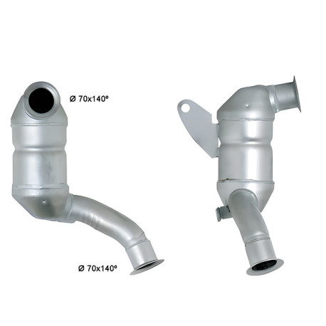 Direc fit CAT and DPF Magnaflow Magnaflow Catalytic Converter for MERCEDES | races-shop.com