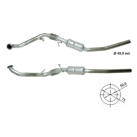 Direc fit CAT and DPF Magnaflow Magnaflow Catalytic Converter for MERCEDES | races-shop.com