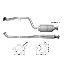 Magnaflow Catalytic Converter for MERCEDES