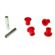 Polyurethane bushings PEDDERS polyurethane leaf spring eye bushes, 2 pcs, V4 | races-shop.com