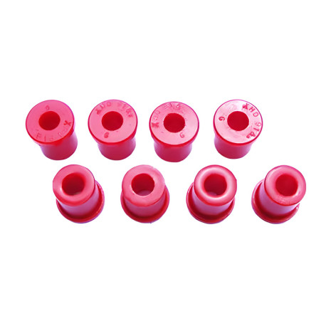 Polyurethane bushings PEDDERS polyurethane leaf spring shackle bushes, 8 pcs, V1 | races-shop.com
