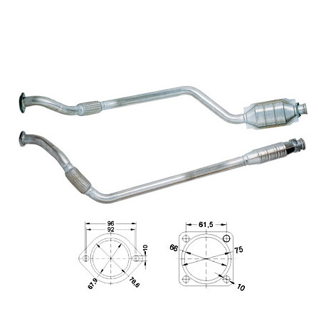 Direc fit CAT and DPF Magnaflow Magnaflow Catalytic Converter for MERCEDES | races-shop.com