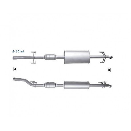 Direc fit CAT and DPF Magnaflow Magnaflow Catalytic Converter for MERCEDES | races-shop.com