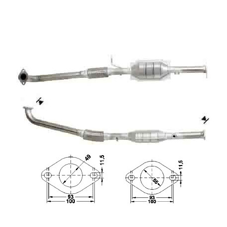 Direc fit CAT and DPF Magnaflow Magnaflow Catalytic Converter for MG ROVER | races-shop.com